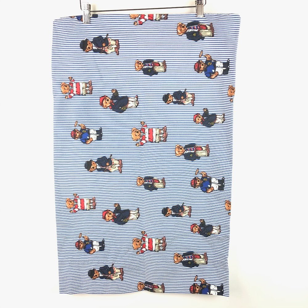 VTG Ralph Lauren Polo Bear Pillowcase Standard 90s